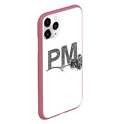 Чехол iPhone 11 Pro матовый Payton Moormeier, цвет: 3D-малиновый — фото 2