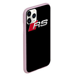 Чехол iPhone 11 Pro матовый AUDI RS, цвет: 3D-розовый — фото 2