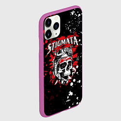 Чехол iPhone 11 Pro матовый Stigmata, цвет: 3D-фиолетовый — фото 2