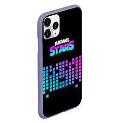 Чехол iPhone 11 Pro матовый BRAWL STARS LEON ОБОРОТЕНЬ, цвет: 3D-серый — фото 2