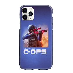 Чехол iPhone 11 Pro матовый Critical Ops