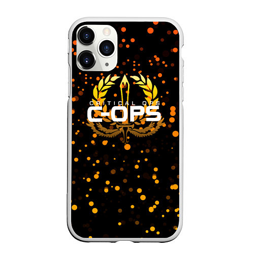 Чехол iPhone 11 Pro матовый CRITICAL OPS C-OPS / 3D-Белый – фото 1