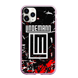 Чехол iPhone 11 Pro матовый LINDEMANN, цвет: 3D-розовый