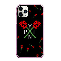 Чехол iPhone 11 Pro матовый Payton Moormeier, цвет: 3D-розовый