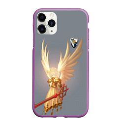 Чехол iPhone 11 Pro матовый Heroes of Might and Magic, цвет: 3D-фиолетовый