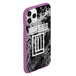 Чехол iPhone 11 Pro матовый LINDEMANN, цвет: 3D-фиолетовый — фото 2