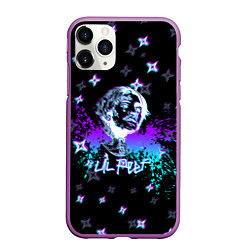 Чехол iPhone 11 Pro матовый LIL PEEP, цвет: 3D-фиолетовый