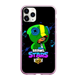 Чехол iPhone 11 Pro матовый Brawl Stars LEON