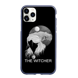 Чехол iPhone 11 Pro матовый The Witcher, цвет: 3D-серый