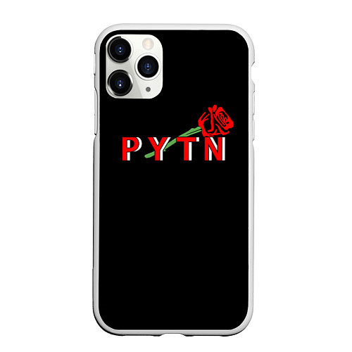 Чехол iPhone 11 Pro матовый ТИКТОКЕР - PAYTON MOORMEIE / 3D-Белый – фото 1