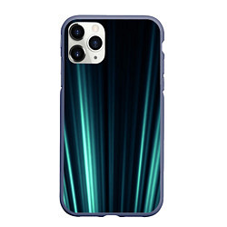 Чехол iPhone 11 Pro матовый Текстура, цвет: 3D-серый