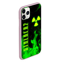 Чехол iPhone 11 Pro матовый STALKER 2, цвет: 3D-розовый — фото 2