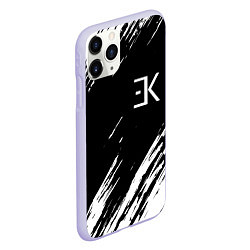 Чехол iPhone 11 Pro матовый ЕГОР КРИД, цвет: 3D-светло-сиреневый — фото 2