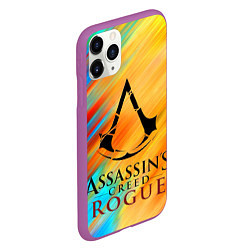 Чехол iPhone 11 Pro матовый Assassin's Creed: Rogue, цвет: 3D-фиолетовый — фото 2