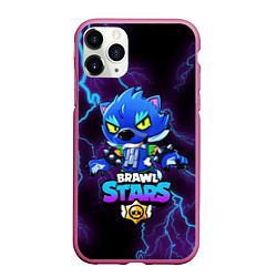 Чехол iPhone 11 Pro матовый Brawl Stars LEON