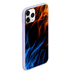 Чехол iPhone 11 Pro матовый БИТВА ОГНЕЙ, цвет: 3D-светло-сиреневый — фото 2