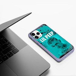 Чехол iPhone 11 Pro матовый Lil Peep, цвет: 3D-светло-сиреневый — фото 2