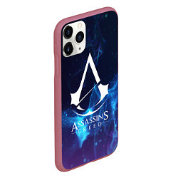 Чехол iPhone 11 Pro матовый Assassin’s Creed, цвет: 3D-малиновый — фото 2