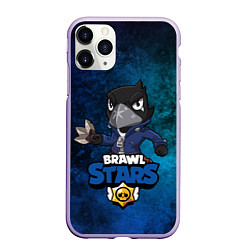 Чехол iPhone 11 Pro матовый Brawl Stars CROW