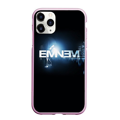 Чехол iPhone 11 Pro матовый EMINEM / 3D-Розовый – фото 1