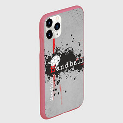 Чехол iPhone 11 Pro матовый Handball, цвет: 3D-малиновый — фото 2