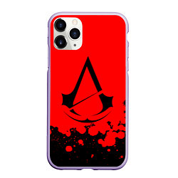 Чехол iPhone 11 Pro матовый Assassin’s Creed, цвет: 3D-светло-сиреневый