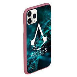 Чехол iPhone 11 Pro матовый ASSASSINS CREED, цвет: 3D-малиновый — фото 2