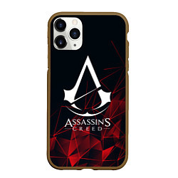 Чехол iPhone 11 Pro матовый ASSASSINS CREED, цвет: 3D-коричневый