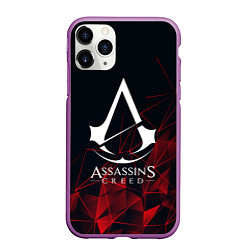 Чехол iPhone 11 Pro матовый ASSASSINS CREED, цвет: 3D-фиолетовый