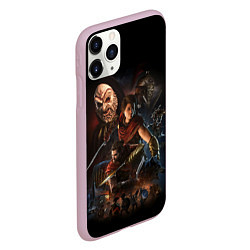 Чехол iPhone 11 Pro матовый ASSASSINS CREED, цвет: 3D-розовый — фото 2