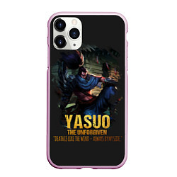 Чехол iPhone 11 Pro матовый Yasuo