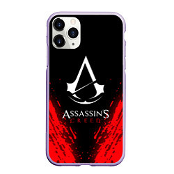 Чехол iPhone 11 Pro матовый Assassin’s Creed, цвет: 3D-светло-сиреневый