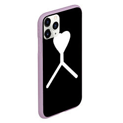 Чехол iPhone 11 Pro матовый Hollow Knight, цвет: 3D-сиреневый — фото 2