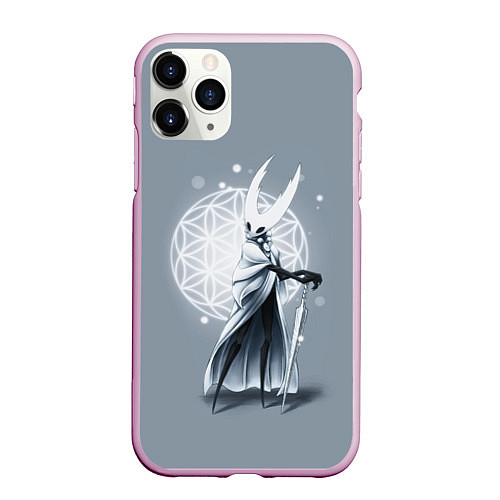 Чехол iPhone 11 Pro матовый Hollow Knight / 3D-Розовый – фото 1