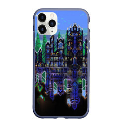 Чехол iPhone 11 Pro матовый TERRARIA, цвет: 3D-серый