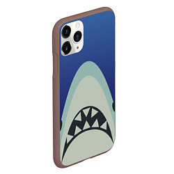 Чехол iPhone 11 Pro матовый IKEA Shark, цвет: 3D-коричневый — фото 2