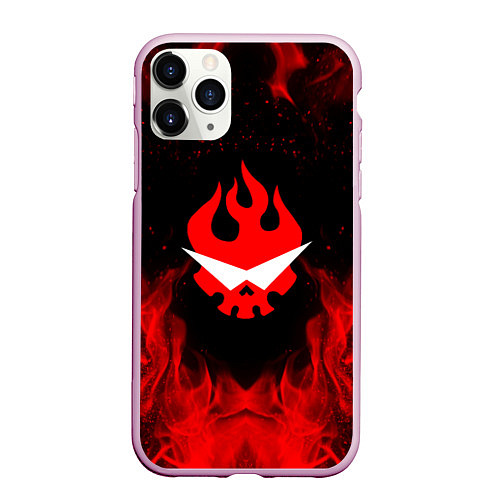 Чехол iPhone 11 Pro матовый GURREN LAGANN / 3D-Розовый – фото 1