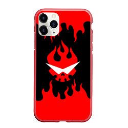 Чехол iPhone 11 Pro матовый GURREN LAGANN, цвет: 3D-красный