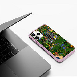Чехол iPhone 11 Pro матовый Heroes of Might and Magic, цвет: 3D-розовый — фото 2