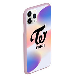 Чехол iPhone 11 Pro матовый TWICE, цвет: 3D-розовый — фото 2