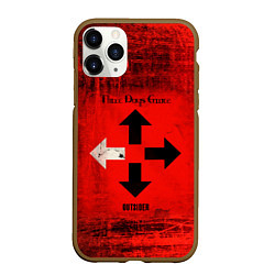 Чехол iPhone 11 Pro матовый Three Days Grace