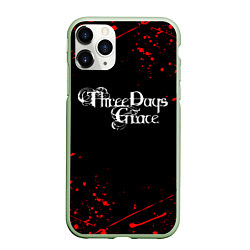 Чехол iPhone 11 Pro матовый Three Days Grace