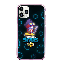 Чехол iPhone 11 Pro матовый Brawl Stars Captain Carl