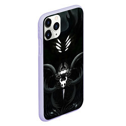Чехол iPhone 11 Pro матовый Hollow Knight, цвет: 3D-светло-сиреневый — фото 2