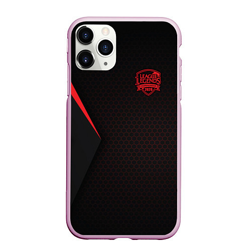 Чехол iPhone 11 Pro матовый League of Legends / 3D-Розовый – фото 1