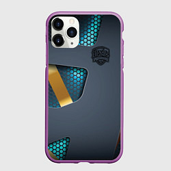 Чехол iPhone 11 Pro матовый League of Legends, цвет: 3D-фиолетовый