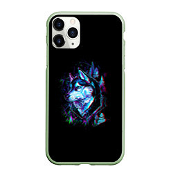 Чехол iPhone 11 Pro матовый Wolf