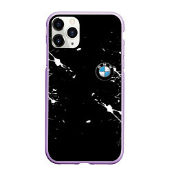 Чехол iPhone 11 Pro матовый BMW, цвет: 3D-сиреневый