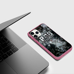 Чехол iPhone 11 Pro матовый ВДВ, цвет: 3D-малиновый — фото 2