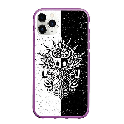 Чехол iPhone 11 Pro матовый Hollow Knight / 3D-Фиолетовый – фото 1